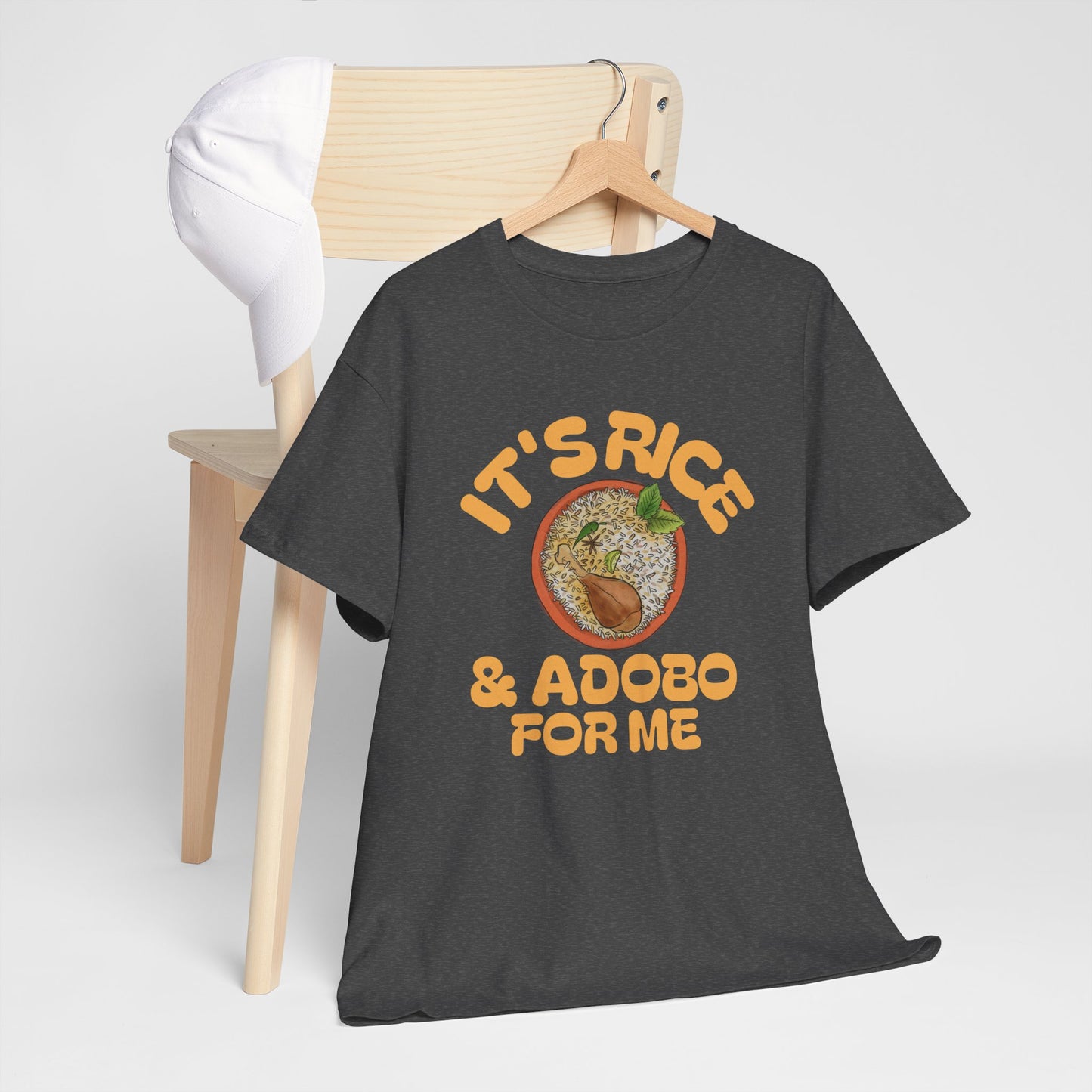 It's Rice and Adobo For Me Men's Cotton Tee