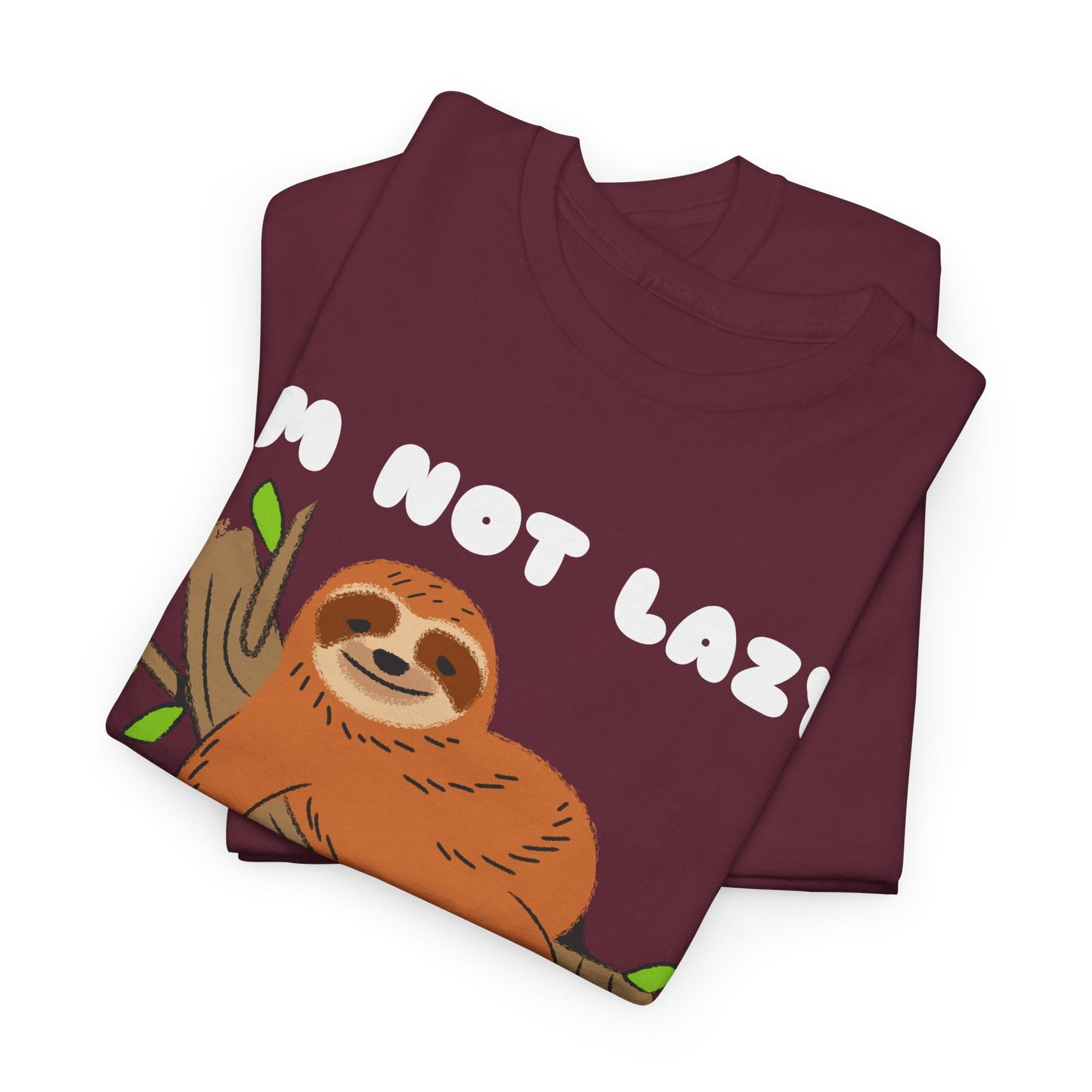 I'm Not Lazy I'm Energy Efficient Men's Tee