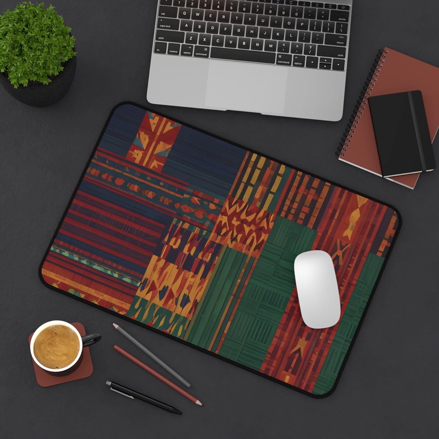 Traditional Design Inspired Desk Mat