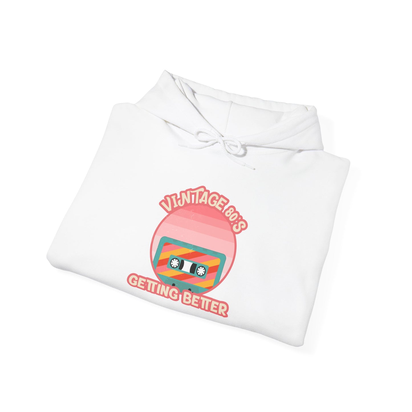Vintage 80's Getting Better Unisex Hoodie