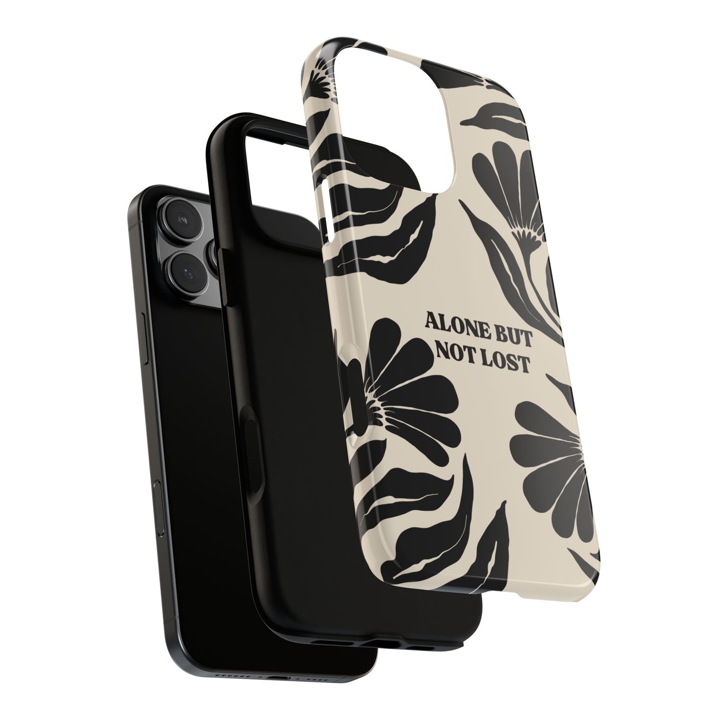 'Alone But Not Lost' Phone Case