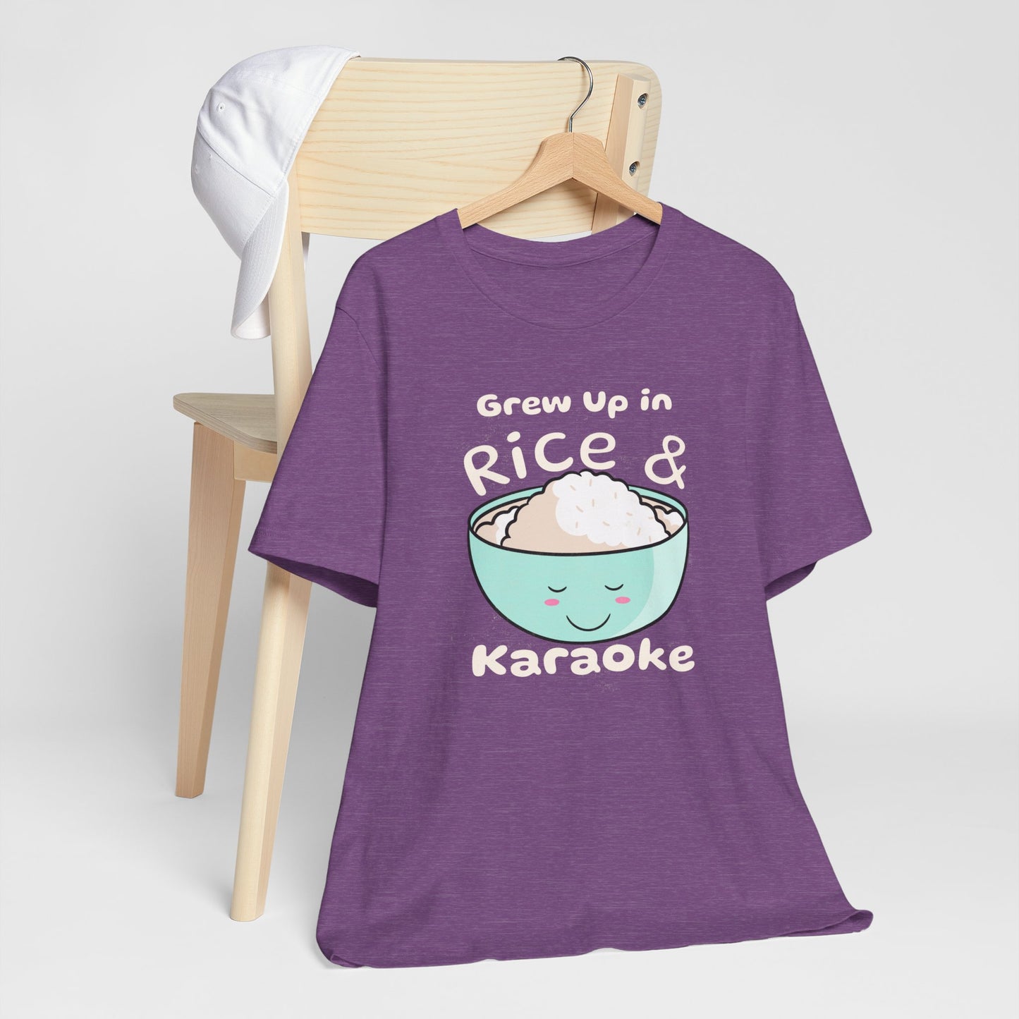 Grew Up in Rice and Karaoke Premium Soft Men's Tee