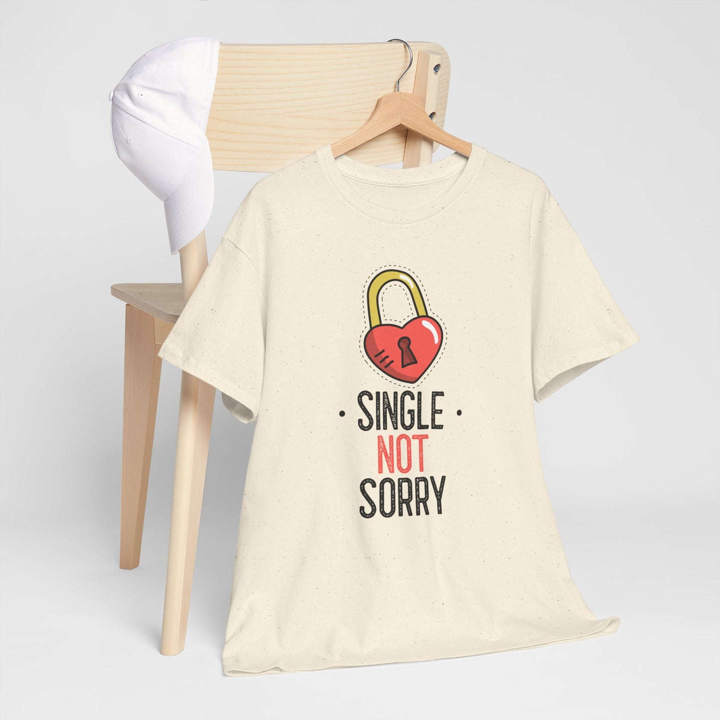 Single Not Sorry Cotton Tee