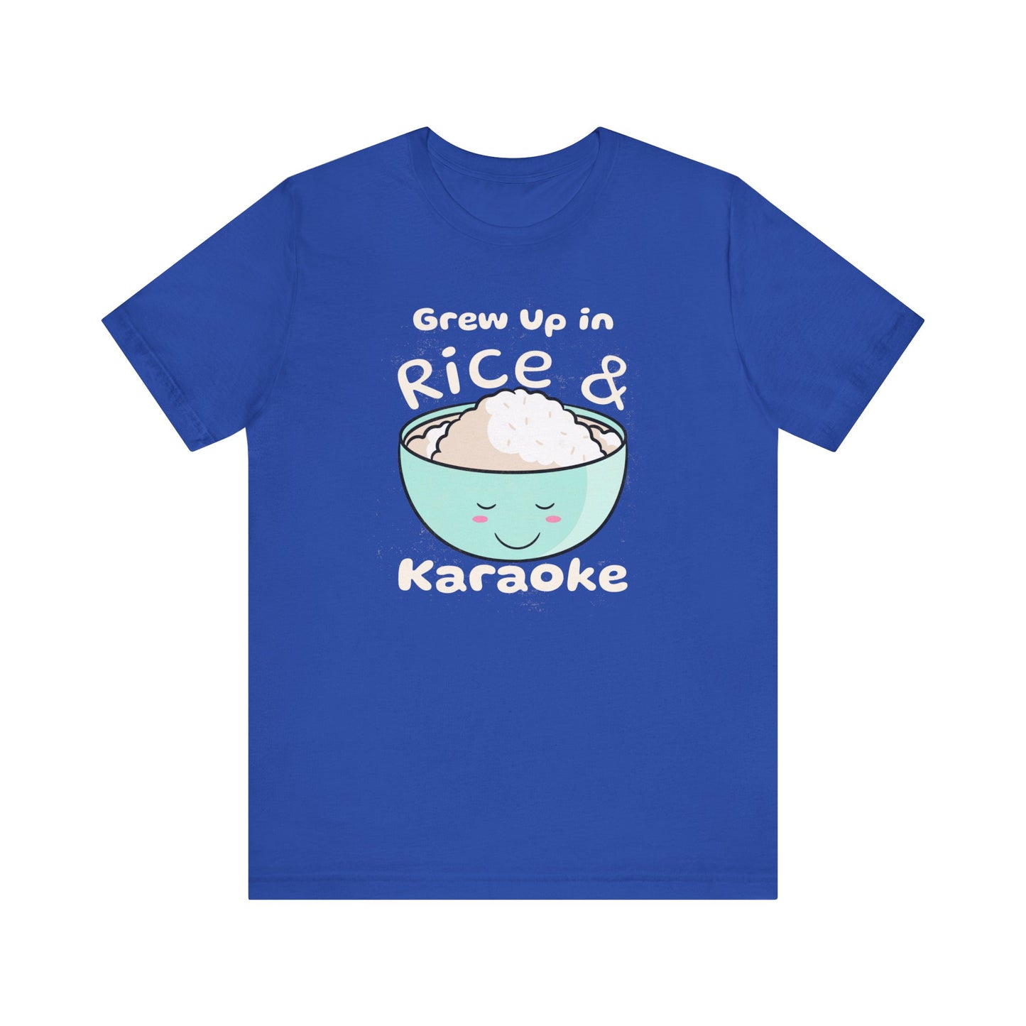 Grew Up in Rice and Karaoke Premium Soft Men's Tee