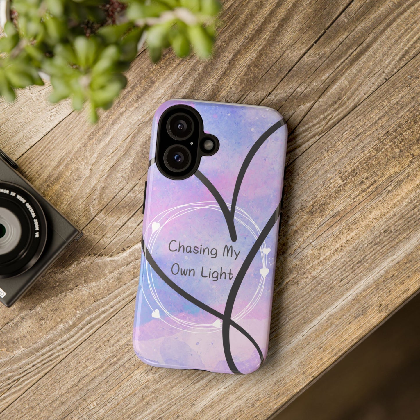 Chasing My Own Light Phone Case