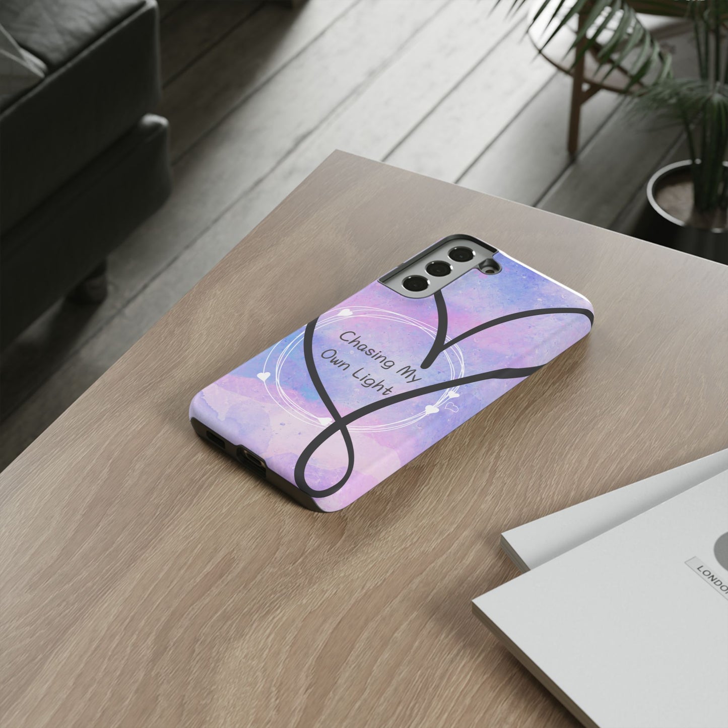 Chasing My Own Light Phone Case