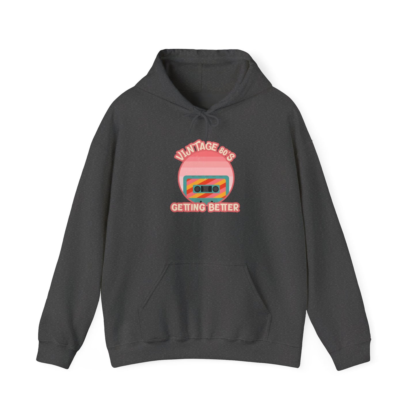 Vintage 80's Getting Better Unisex Hoodie