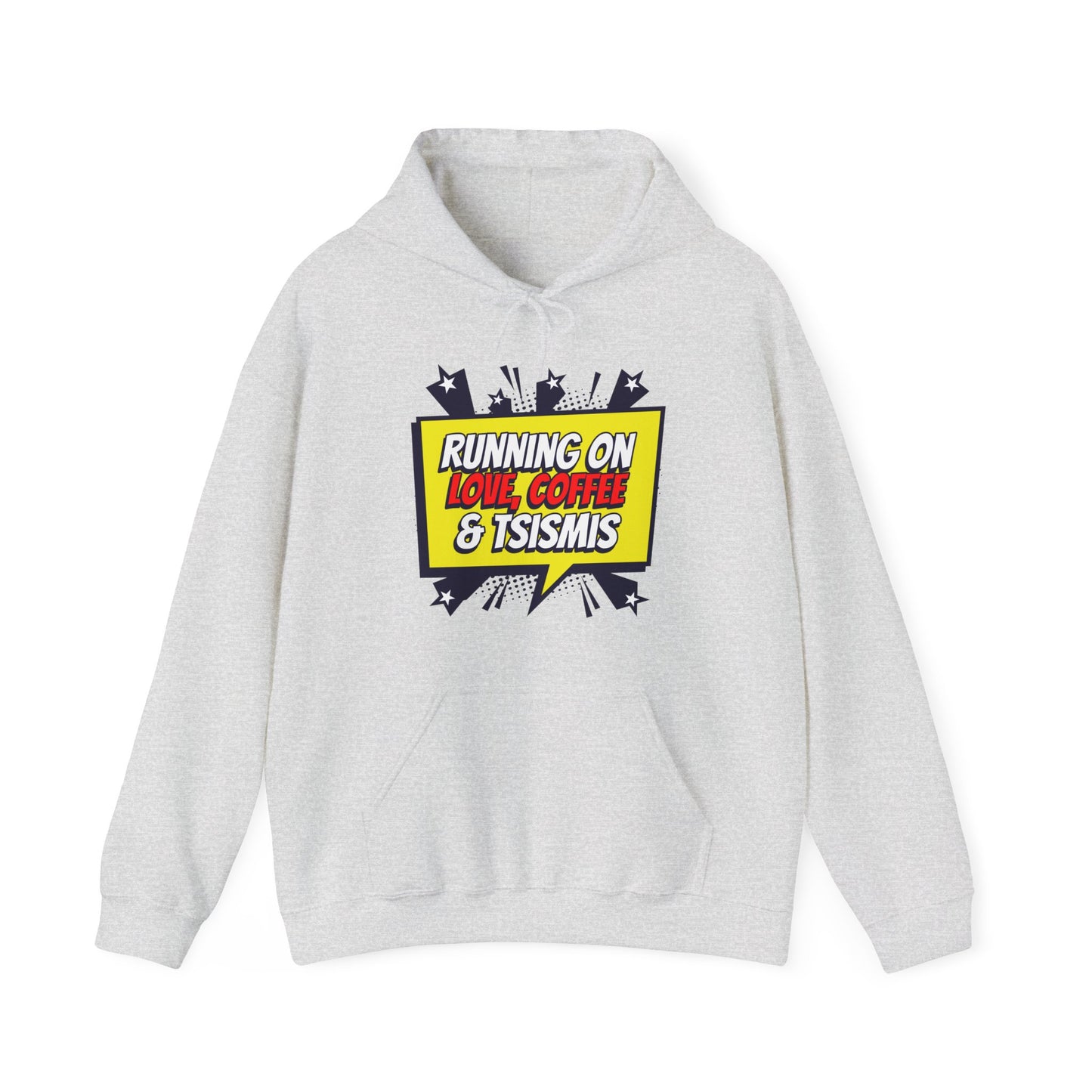 Running on Love, Coffee & Tsismis Hoodie