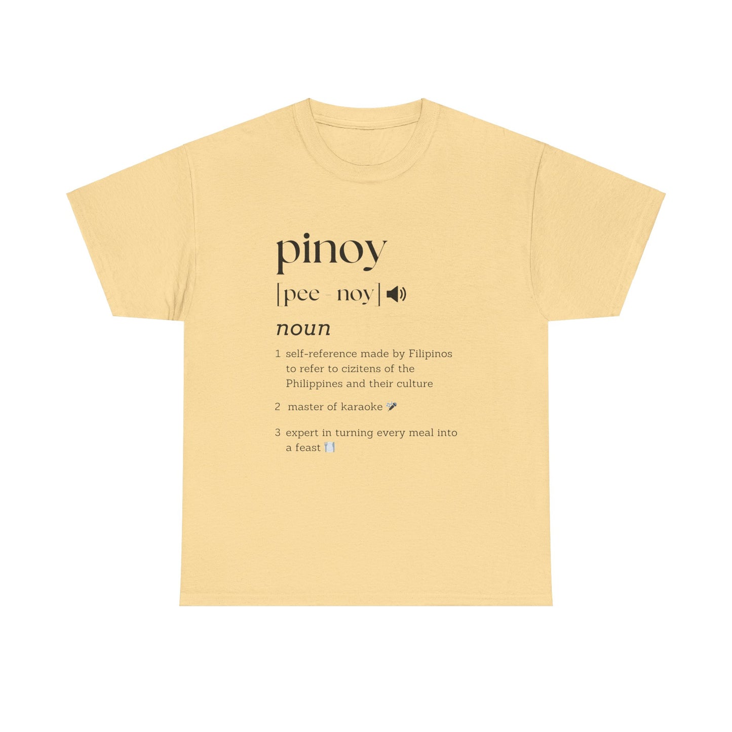 Pinoy Definition Cotton Tee