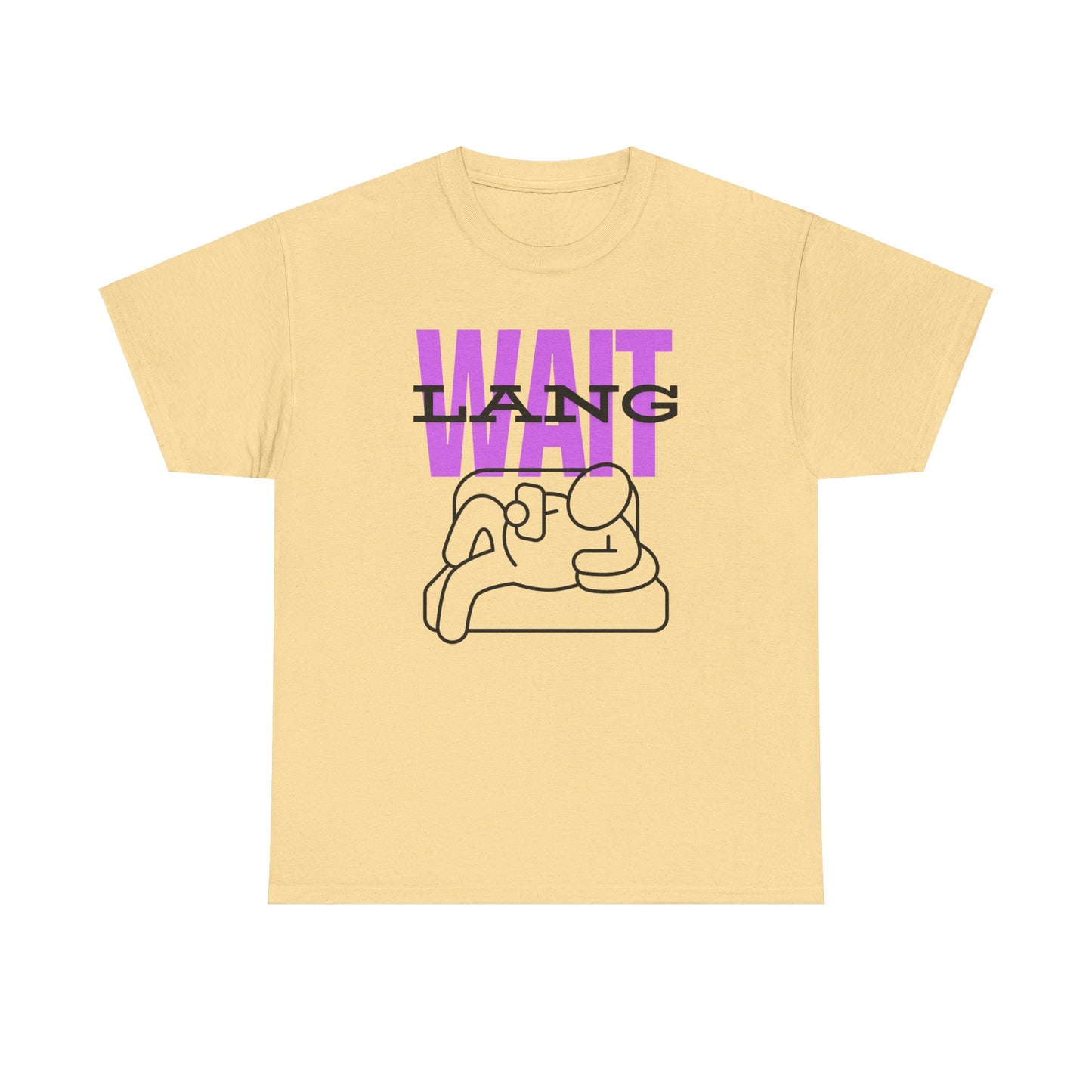 Wait Lang Men's Cotton Tee