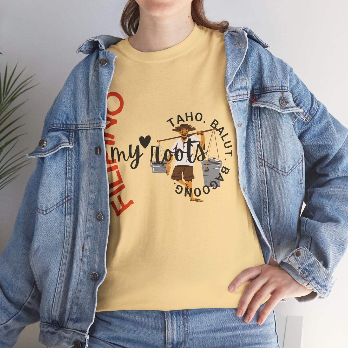 Filipino My Roots Taho Balut Bagoong Men's Tee