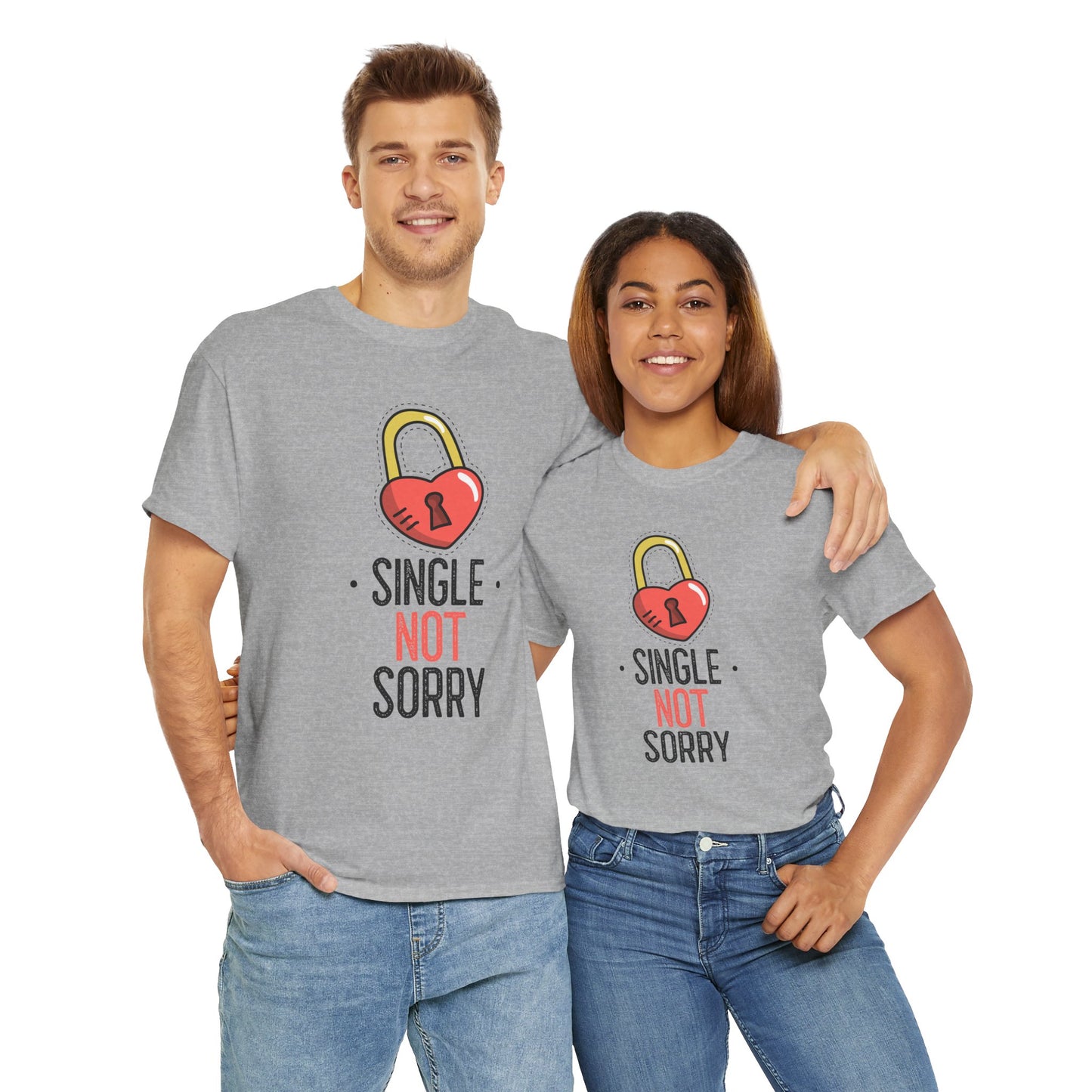 Single Not Sorry Cotton Tee