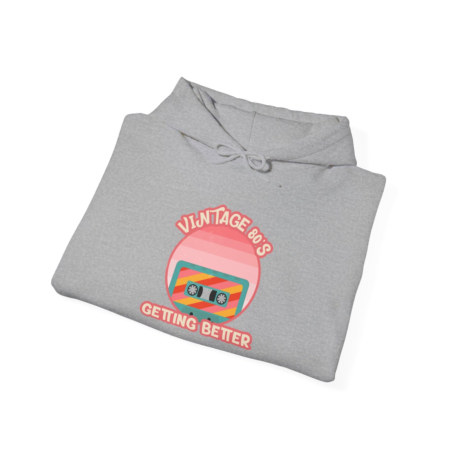 Vintage 80's Getting Better Unisex Hoodie