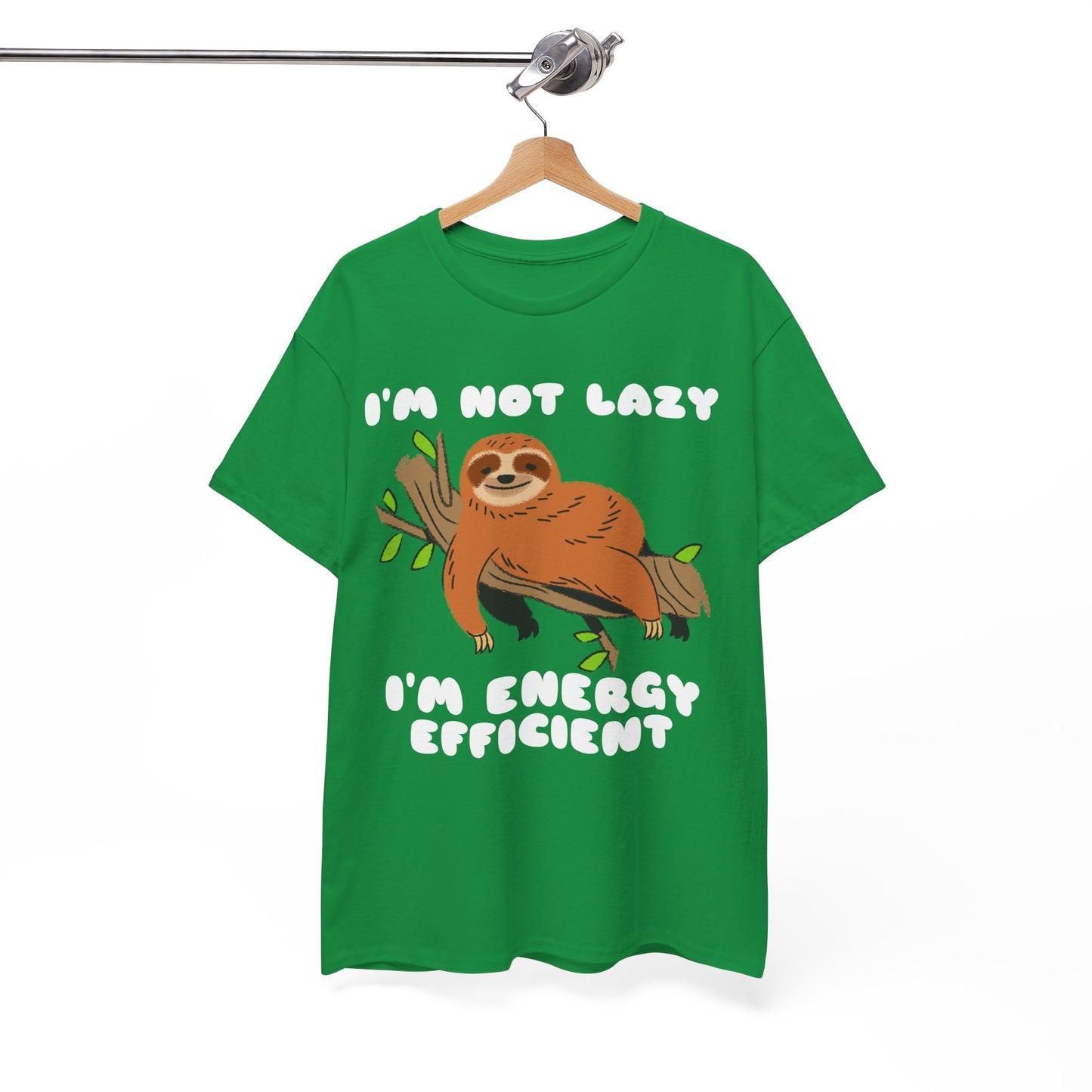 I'm Not Lazy I'm Energy Efficient Men's Tee