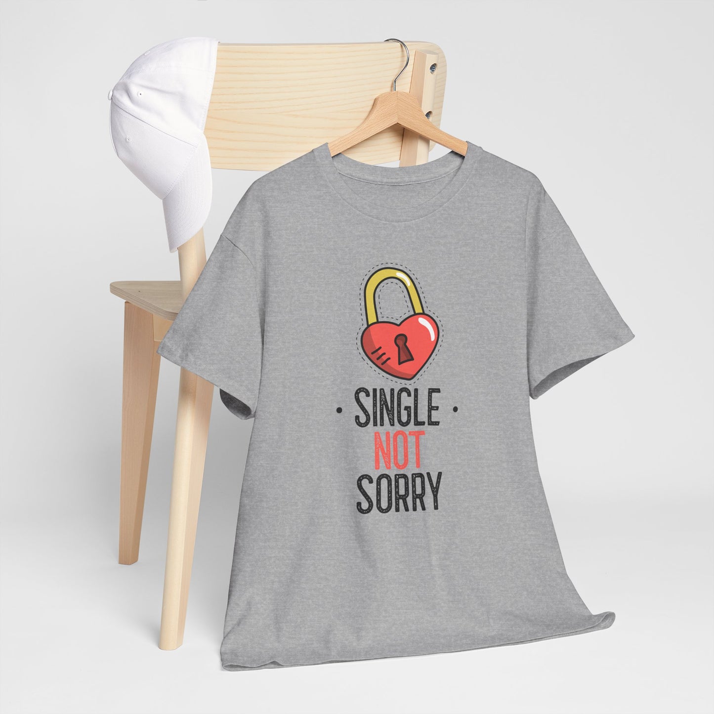 Single Not Sorry Cotton Tee