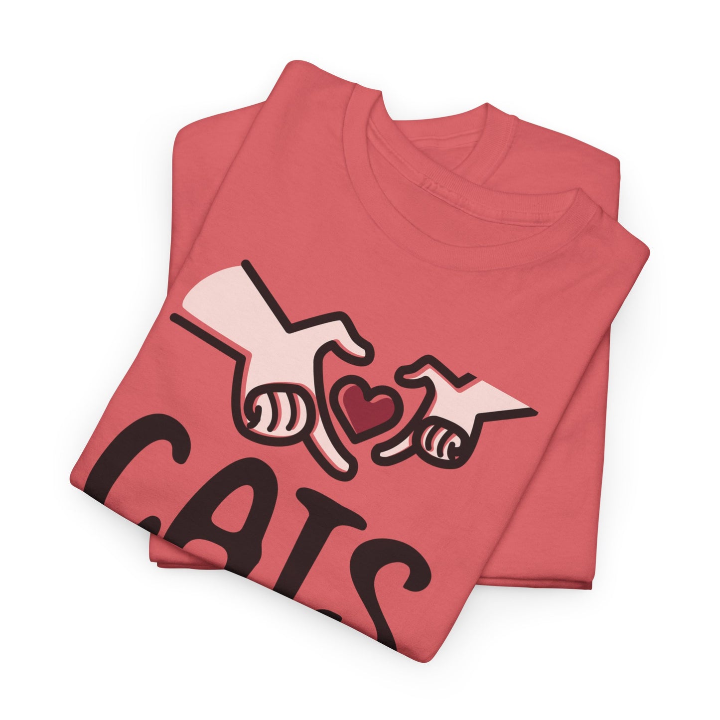 Cats Before Cupid Heavy Cotton Tee