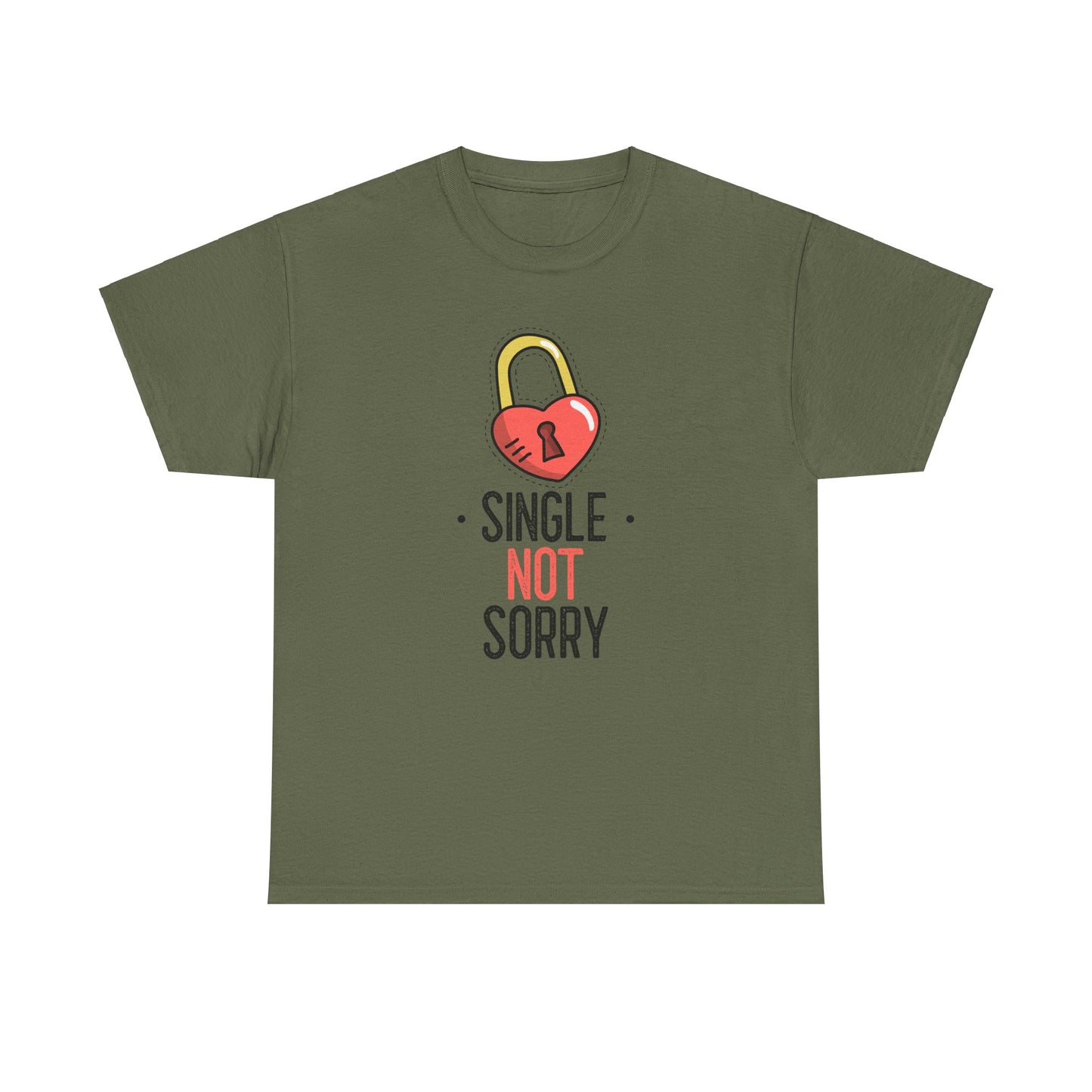 Single Not Sorry Cotton Tee