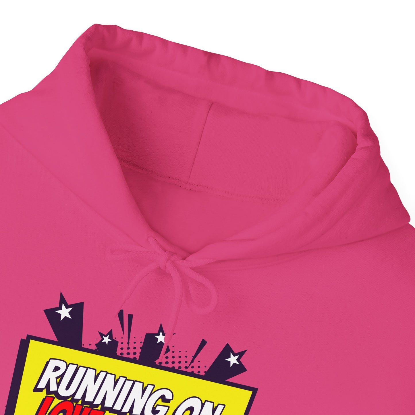 Running on Love, Coffee & Tsismis Hoodie