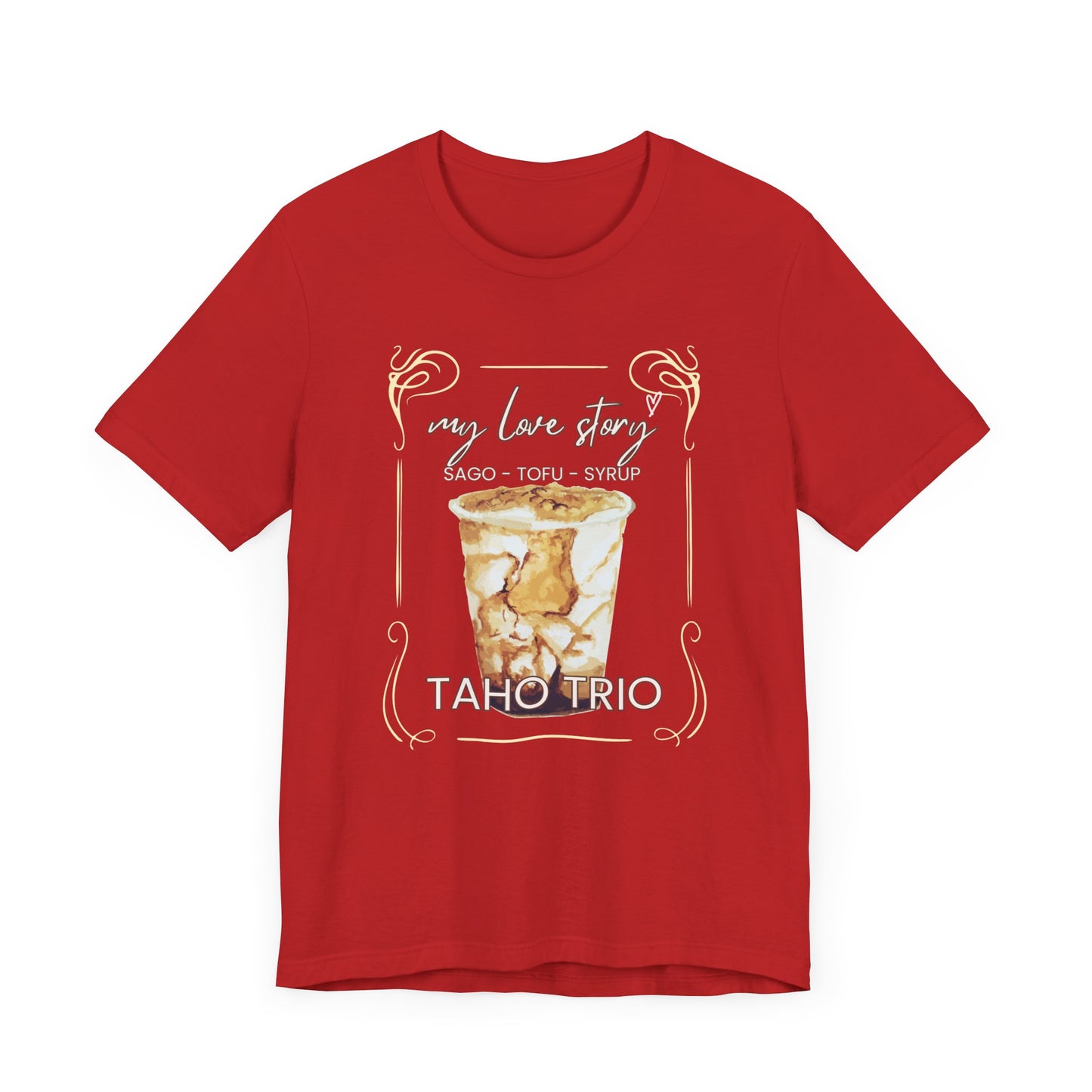 My Love Story: Taho Trio Premium Soft Men's Tee
