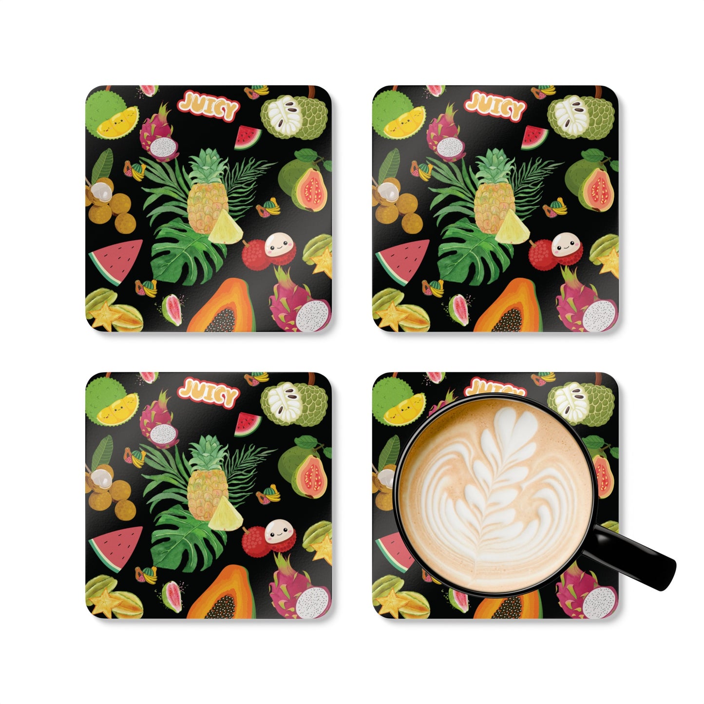 Tropical Oasis Coaster Set