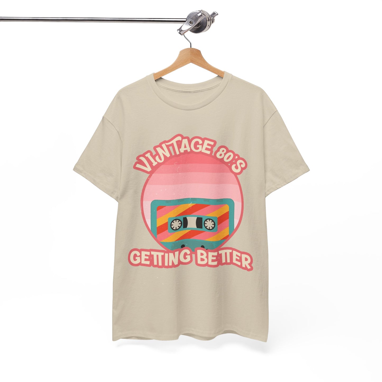 Vintage 80's Getting Better Men's Cotton Tee