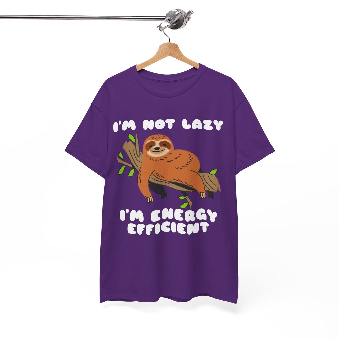 I'm Not Lazy I'm Energy Efficient Men's Tee