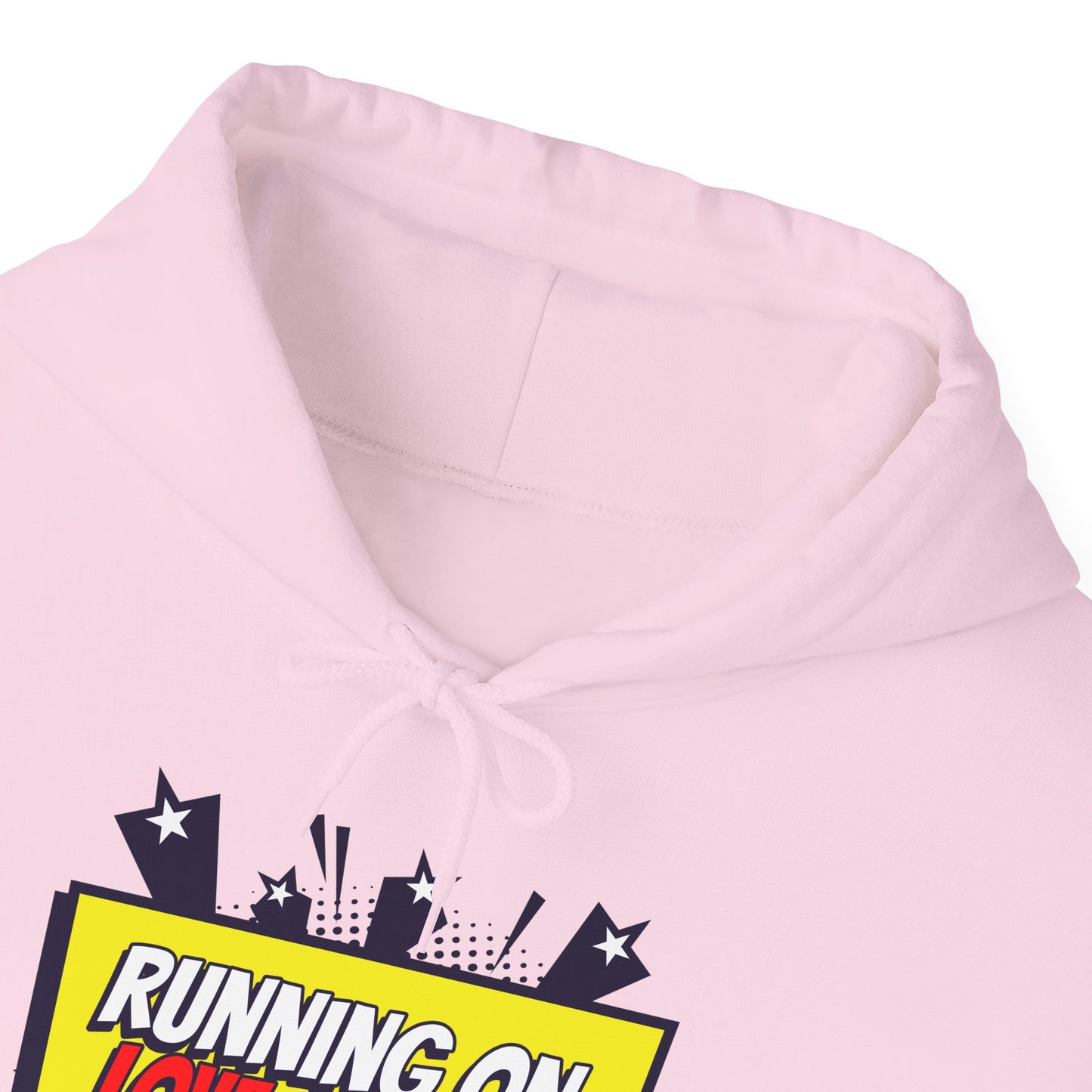 Running on Love, Coffee & Tsismis Hoodie