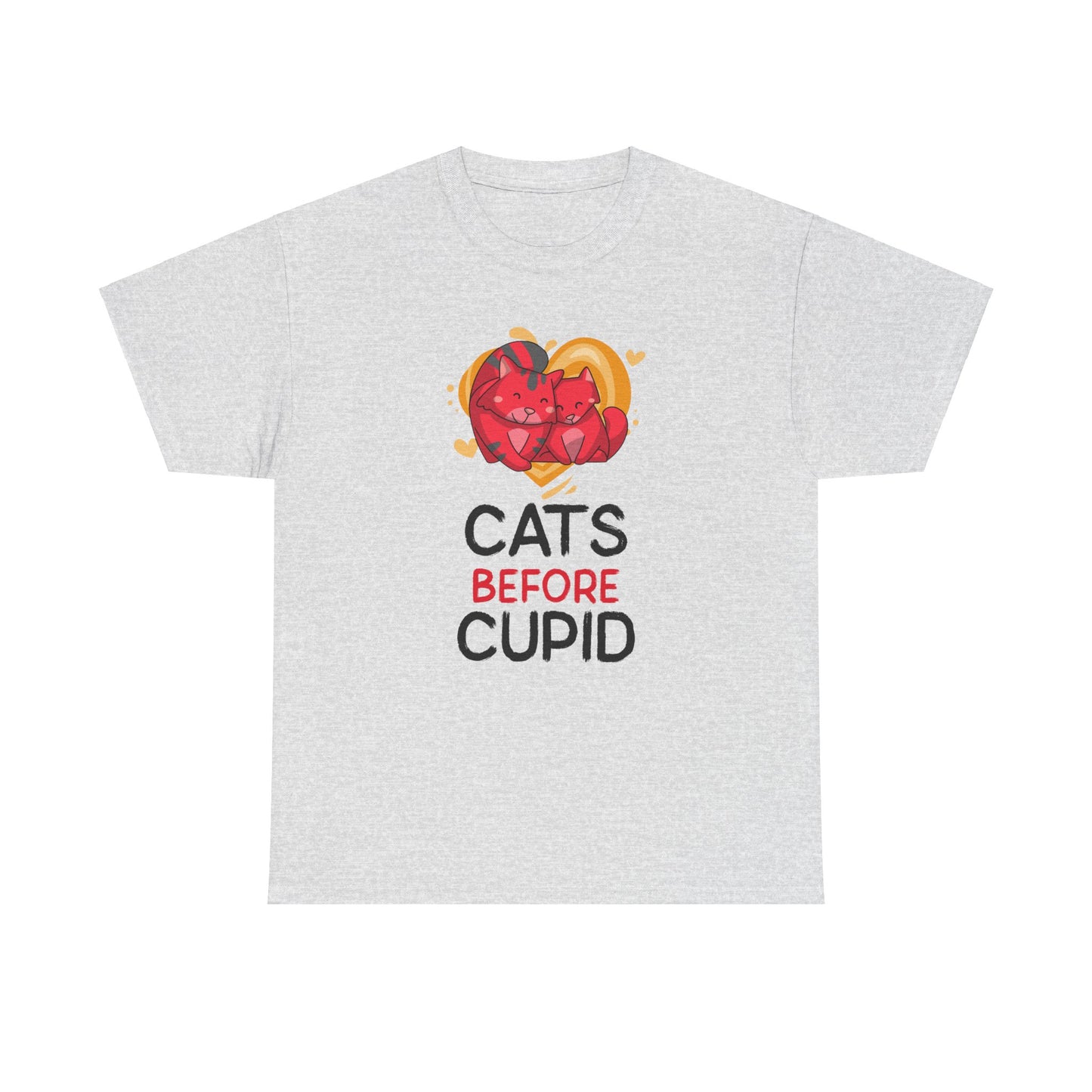 Cats Before Cupid Cotton Tee