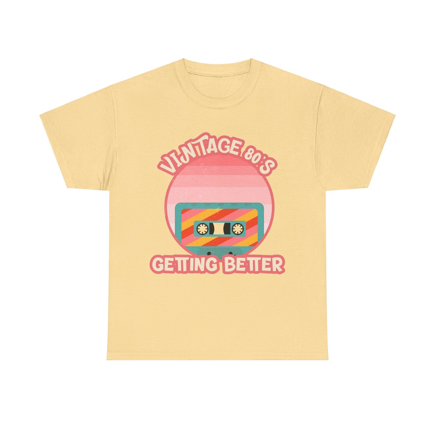 Vintage 80's Getting Better Men's Cotton Tee
