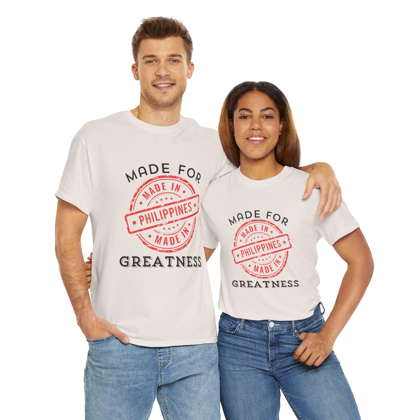 Made In Philippines: Made for Greatness Cotton Tee