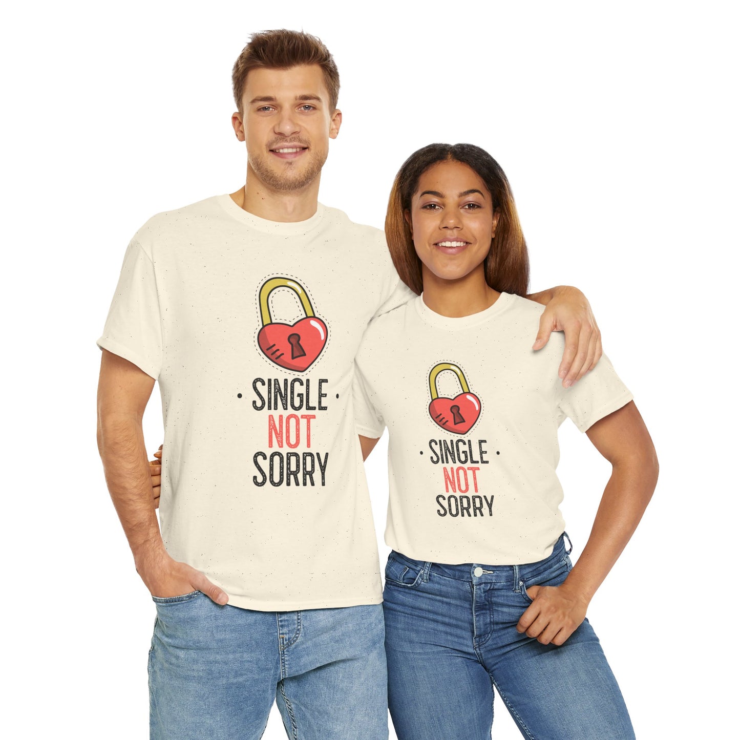 Single Not Sorry Cotton Tee
