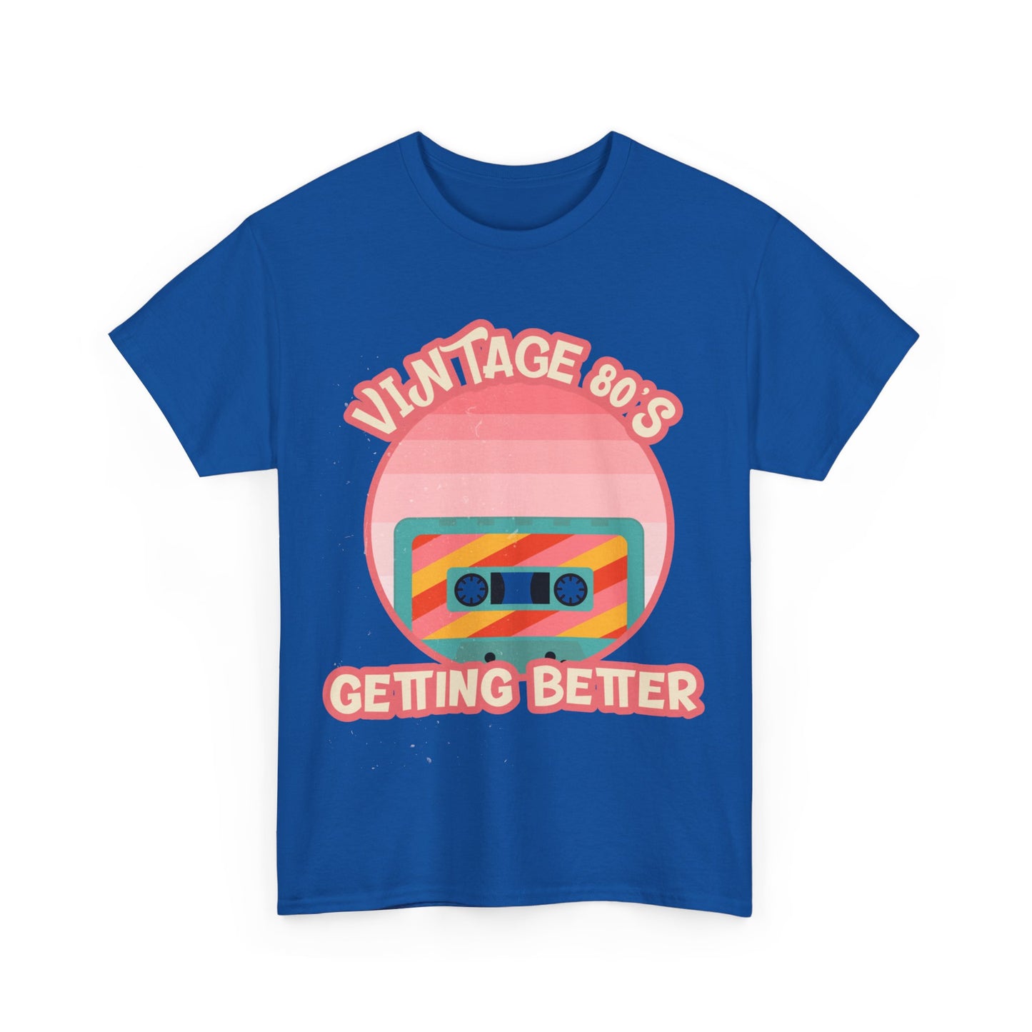 Vintage 80's Getting Better Men's Cotton Tee