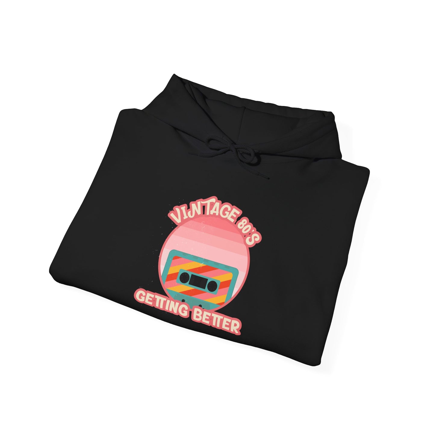Vintage 80's Getting Better Unisex Hoodie