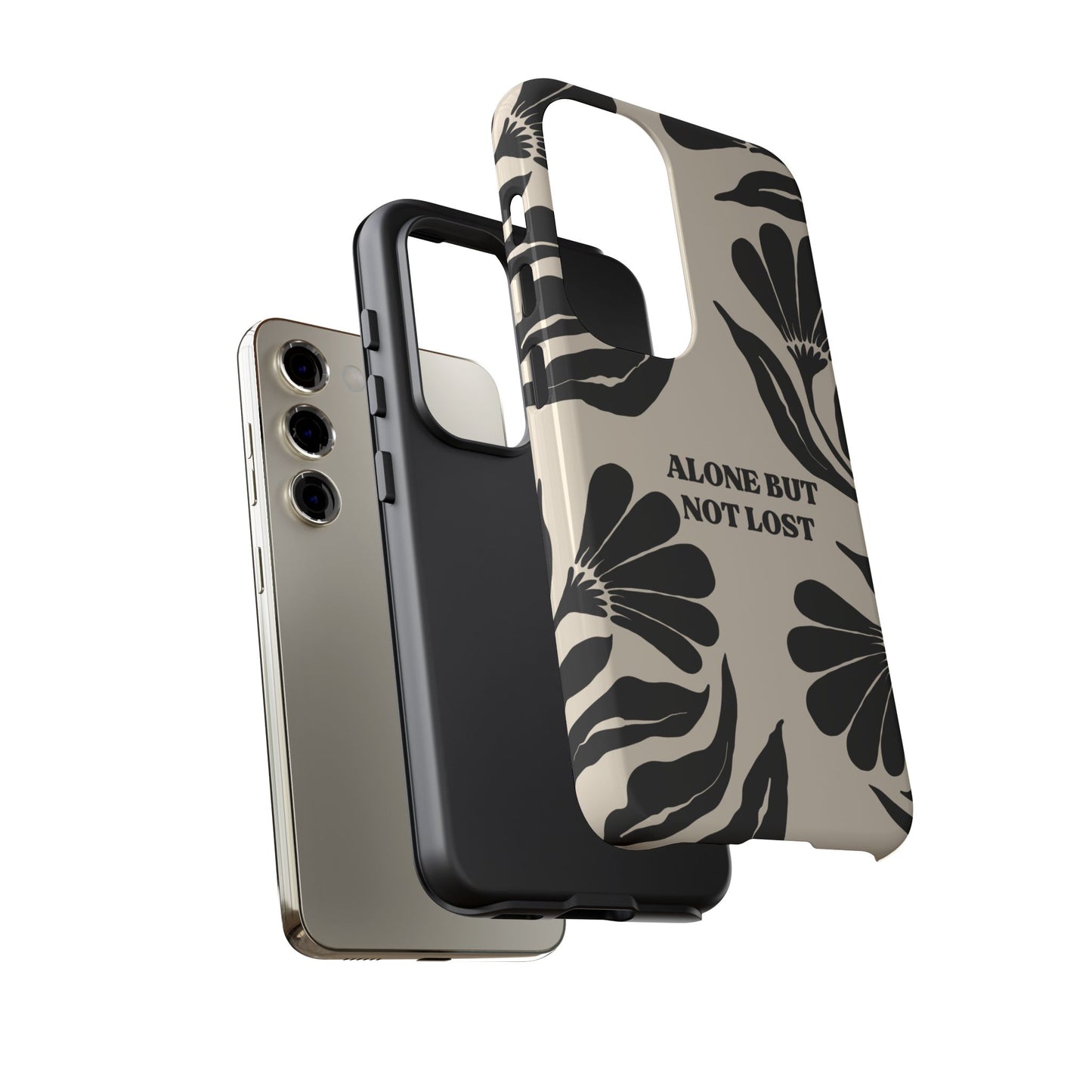 'Alone But Not Lost' Phone Case