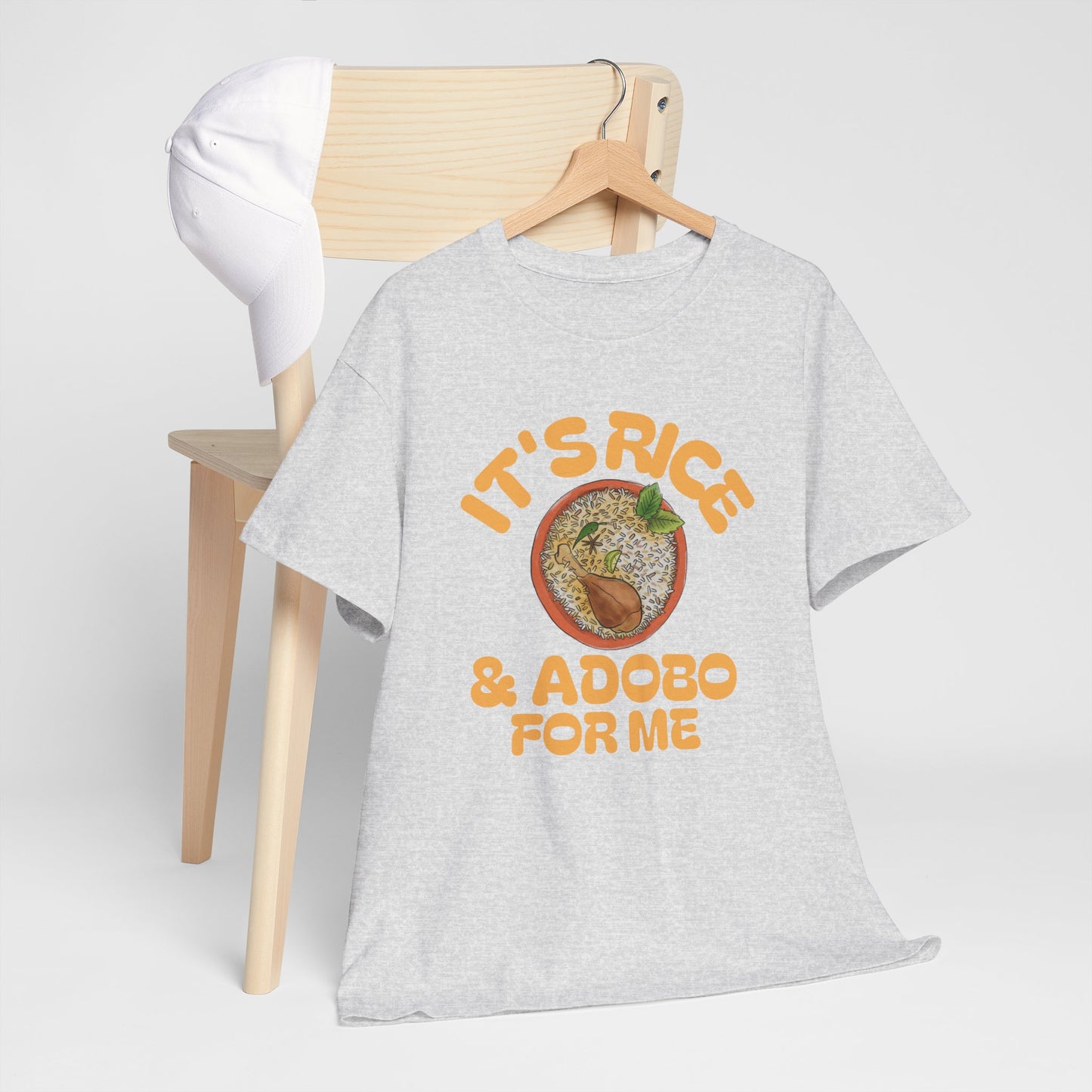 It's Rice and Adobo For Me Men's Cotton Tee
