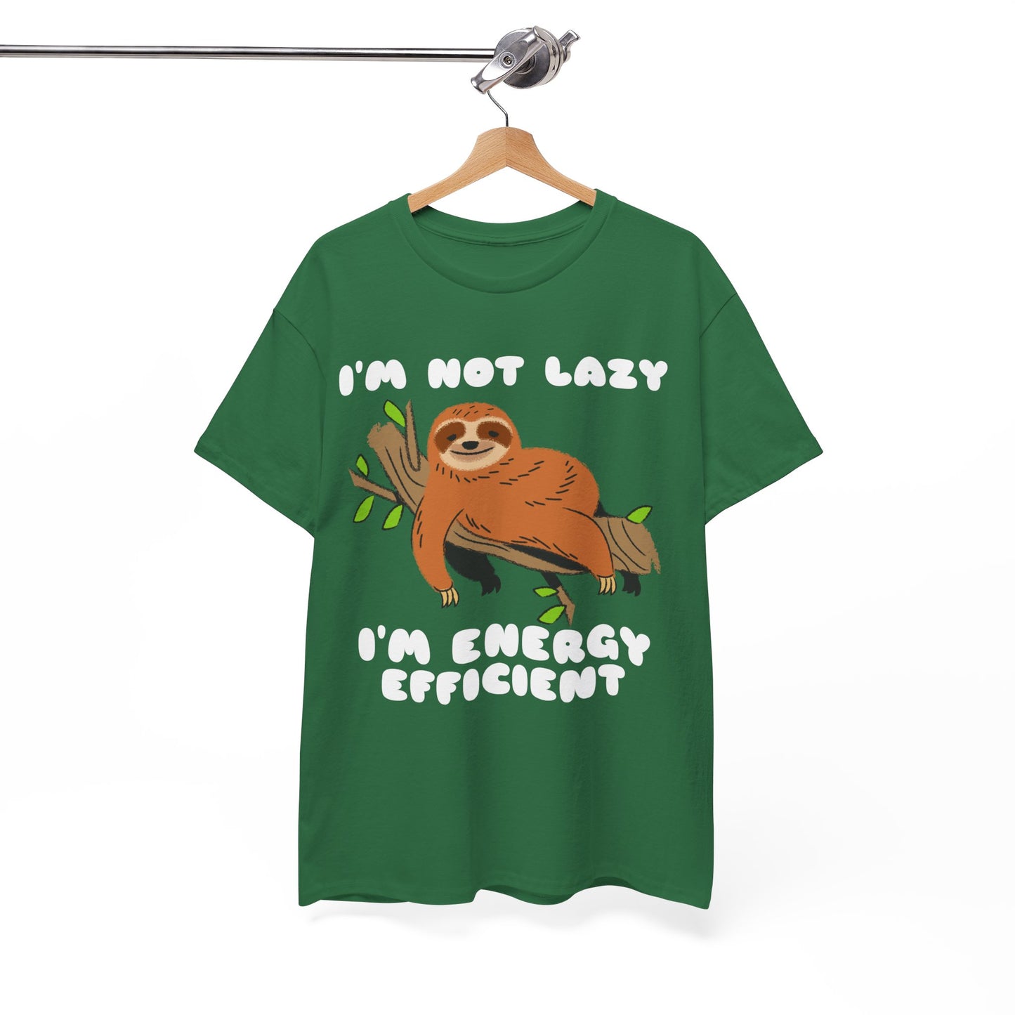 I'm Not Lazy I'm Energy Efficient Men's Tee