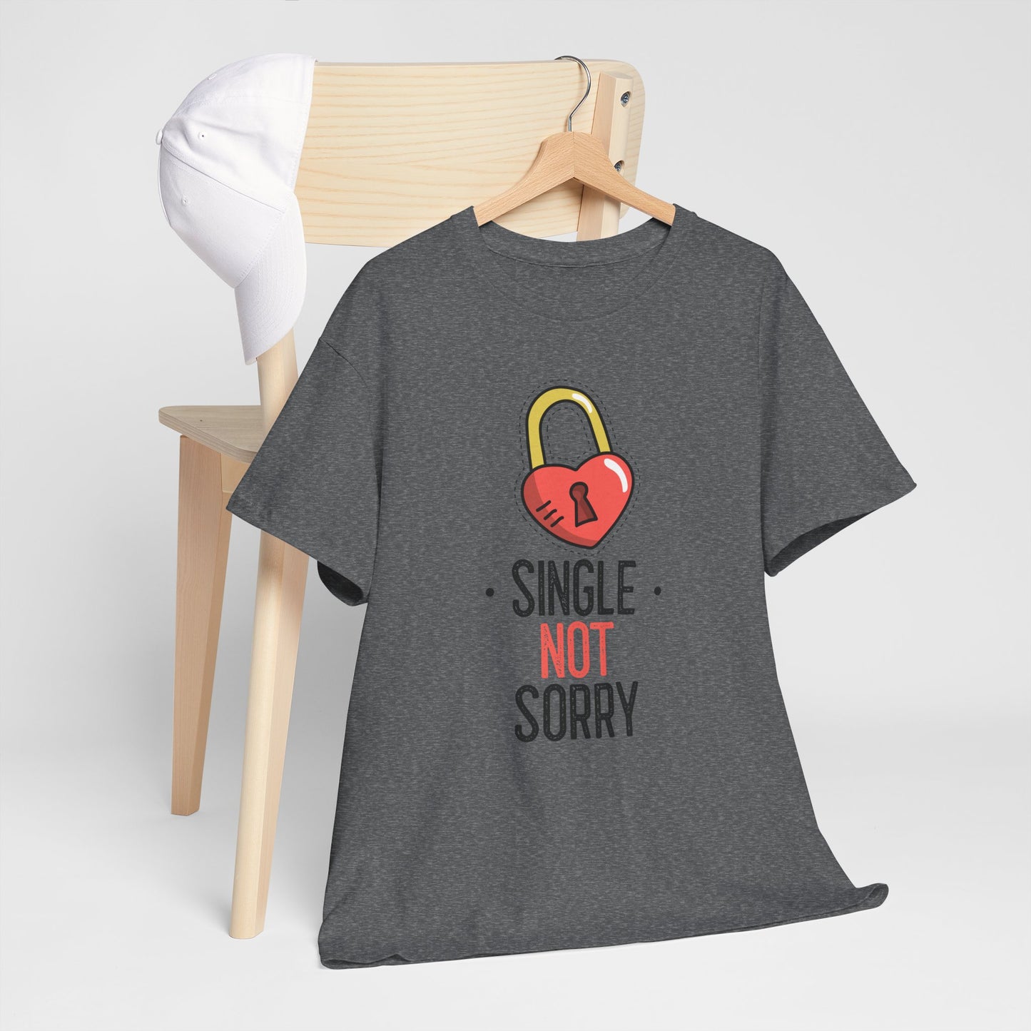 Single Not Sorry Cotton Tee