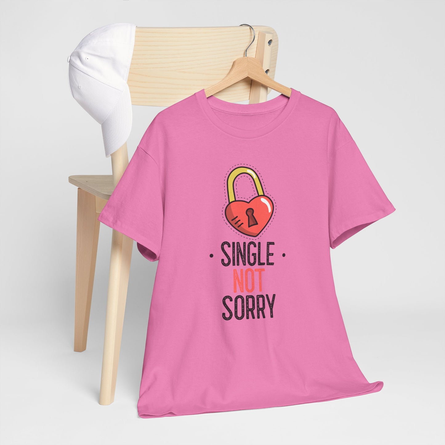 Single Not Sorry Cotton Tee