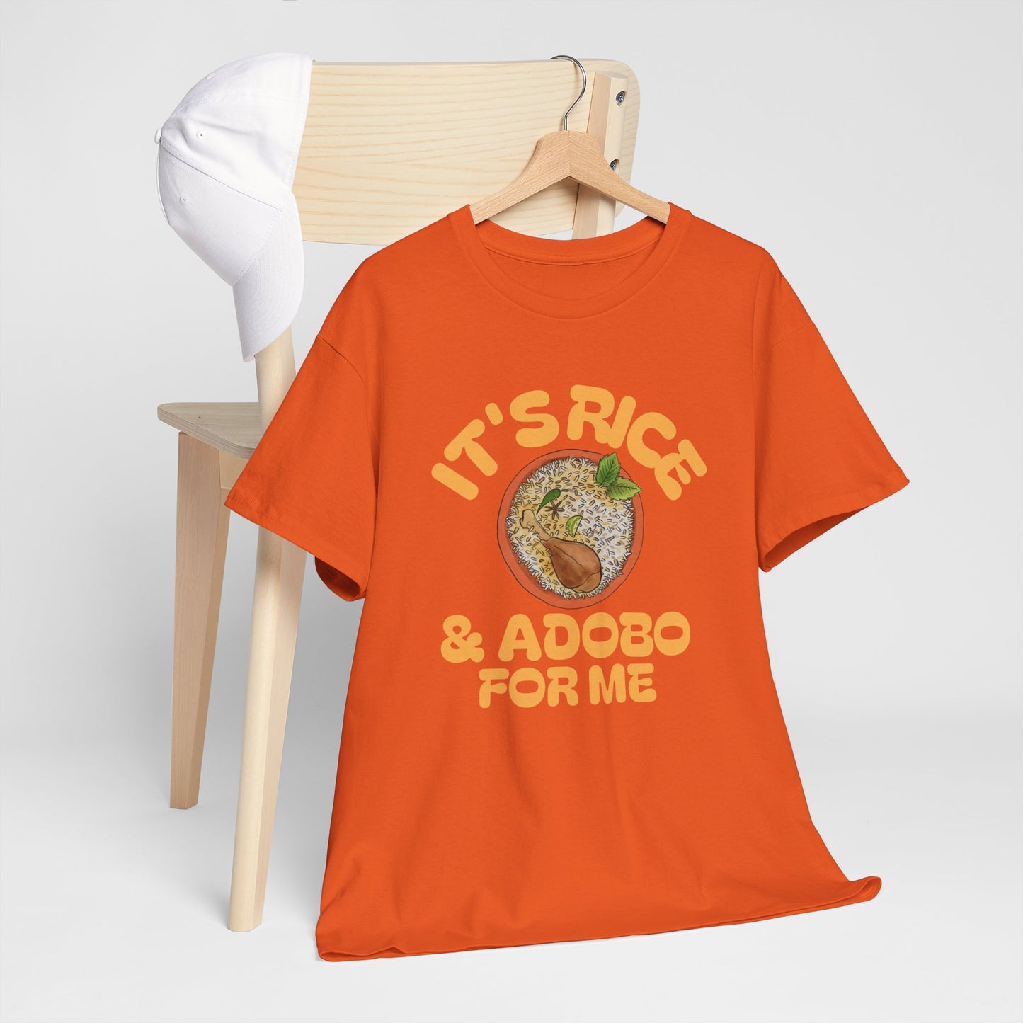 It's Rice and Adobo For Me Men's Cotton Tee