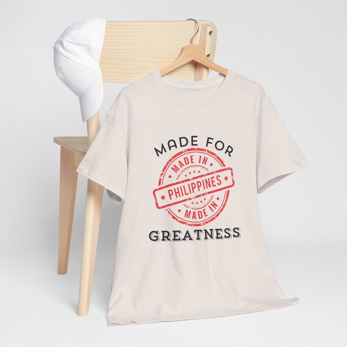 Made In Philippines: Made for Greatness Cotton Tee