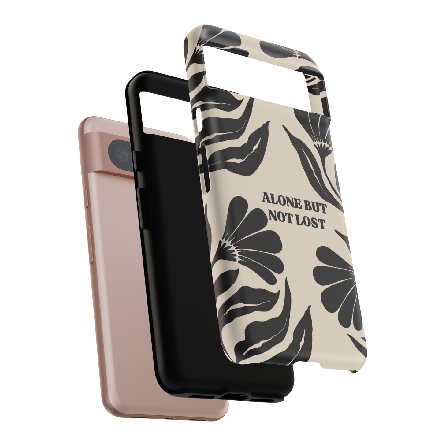 'Alone But Not Lost' Phone Case
