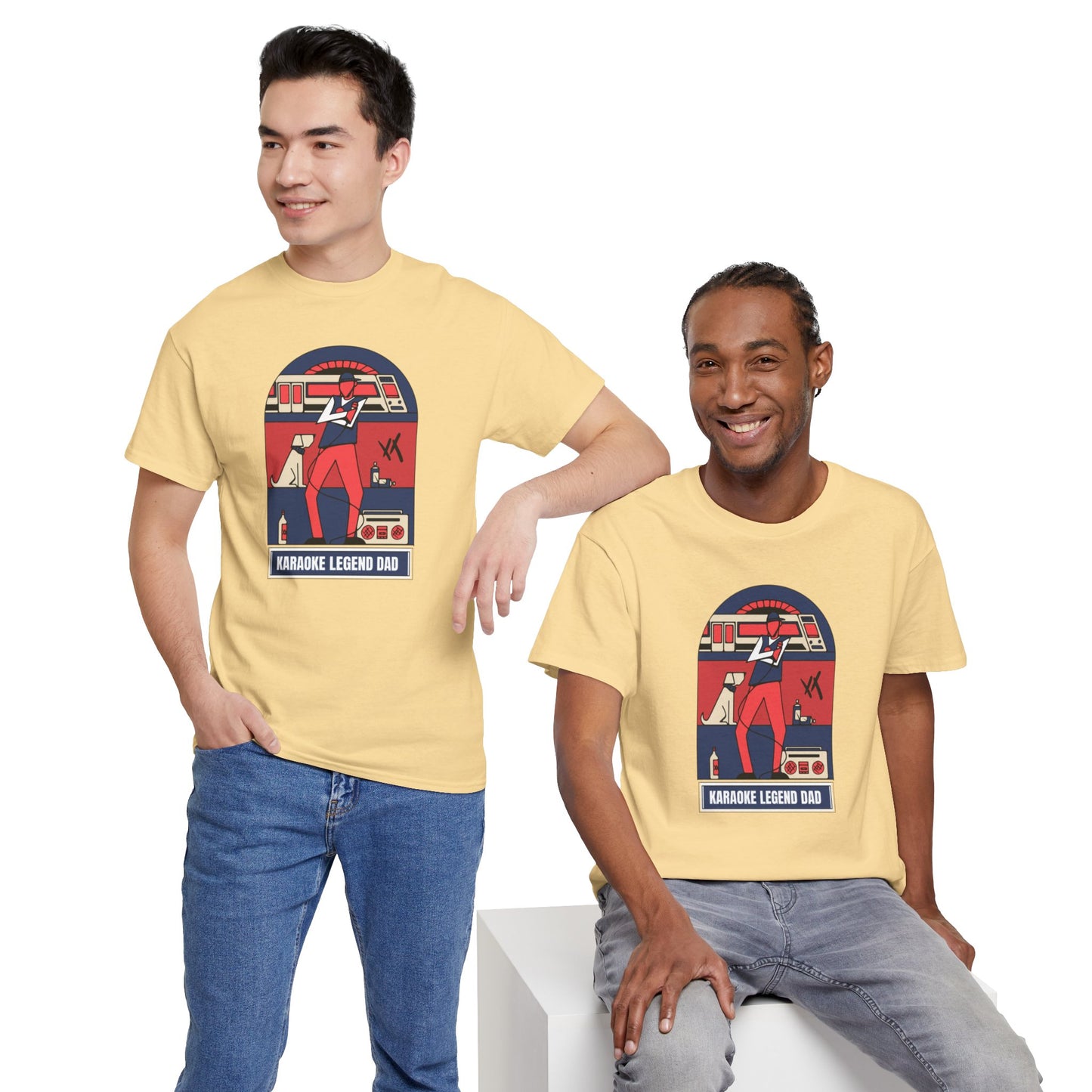 Karoke Legend Dad Men's Tee