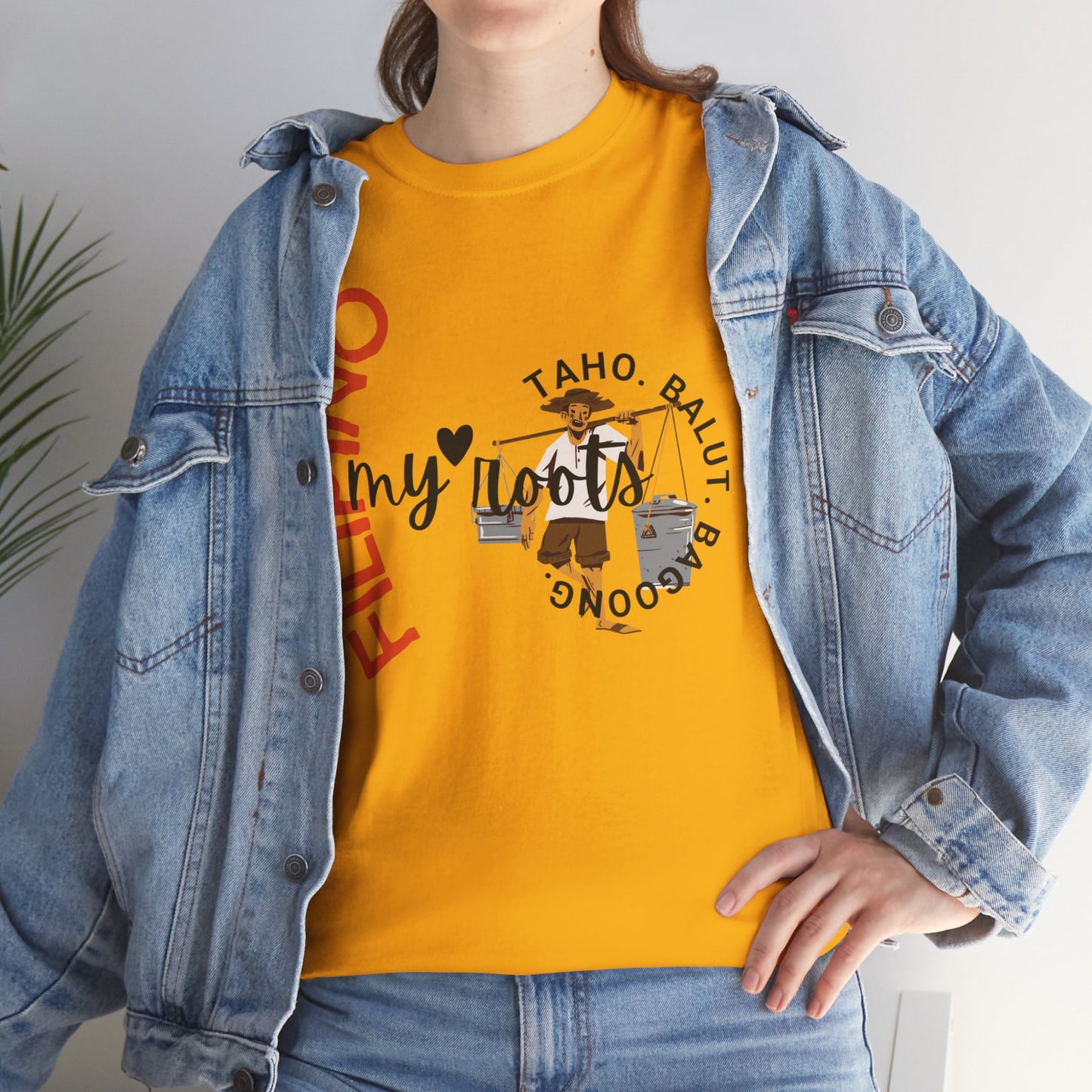 Filipino My Roots Taho Balut Bagoong Men's Tee