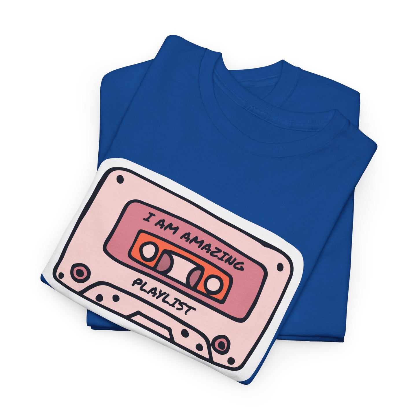Stress Less Live More Retro Design Tee