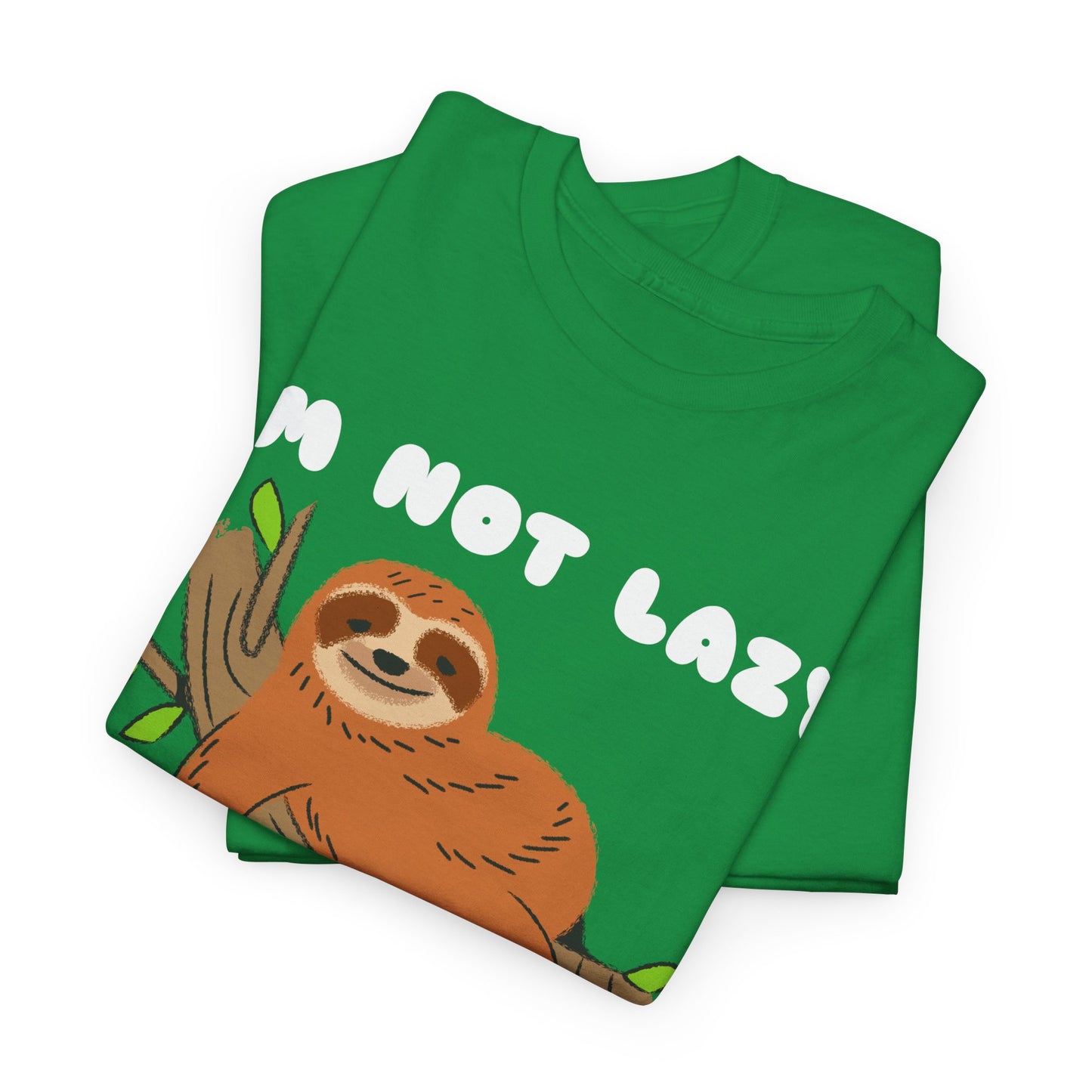 I'm Not Lazy I'm Energy Efficient Men's Tee