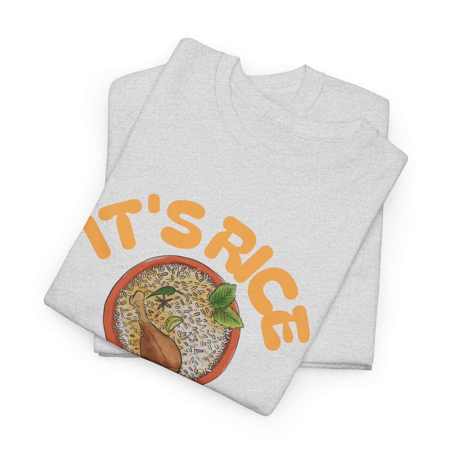 It's Rice and Adobo For Me Men's Cotton Tee