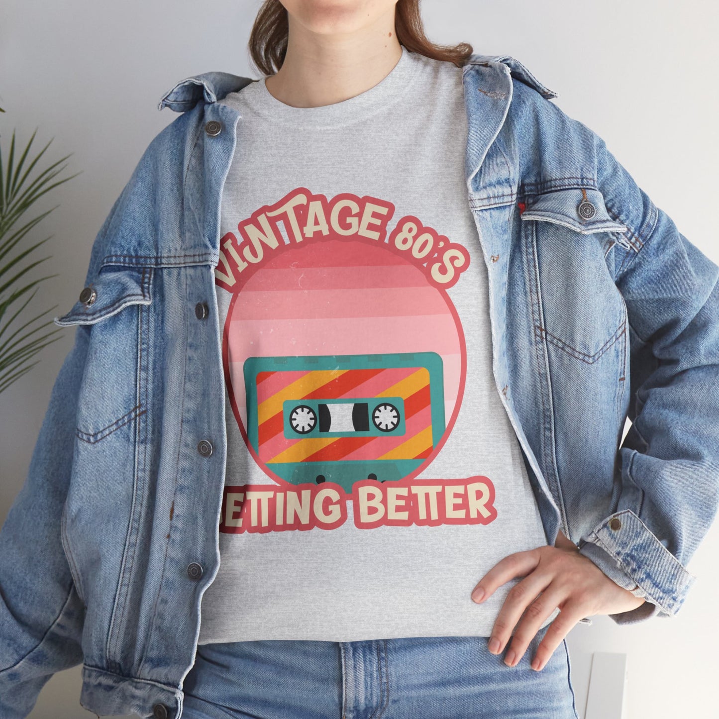 Vintage 80's Getting Better Men's Cotton Tee