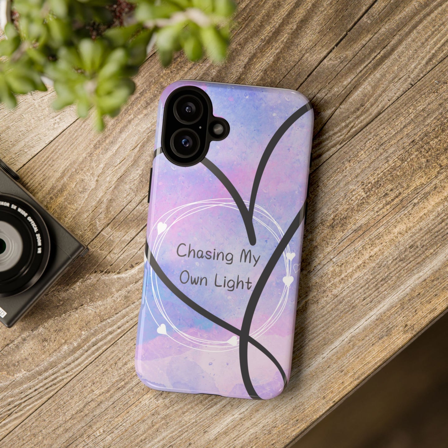 Chasing My Own Light Phone Case