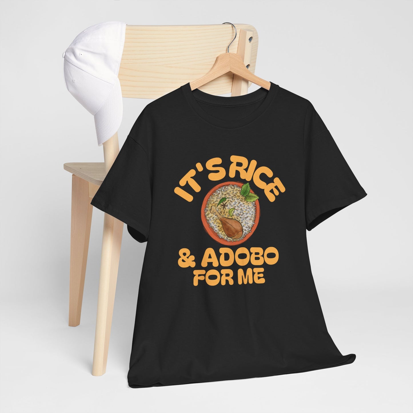 It's Rice and Adobo For Me Men's Cotton Tee