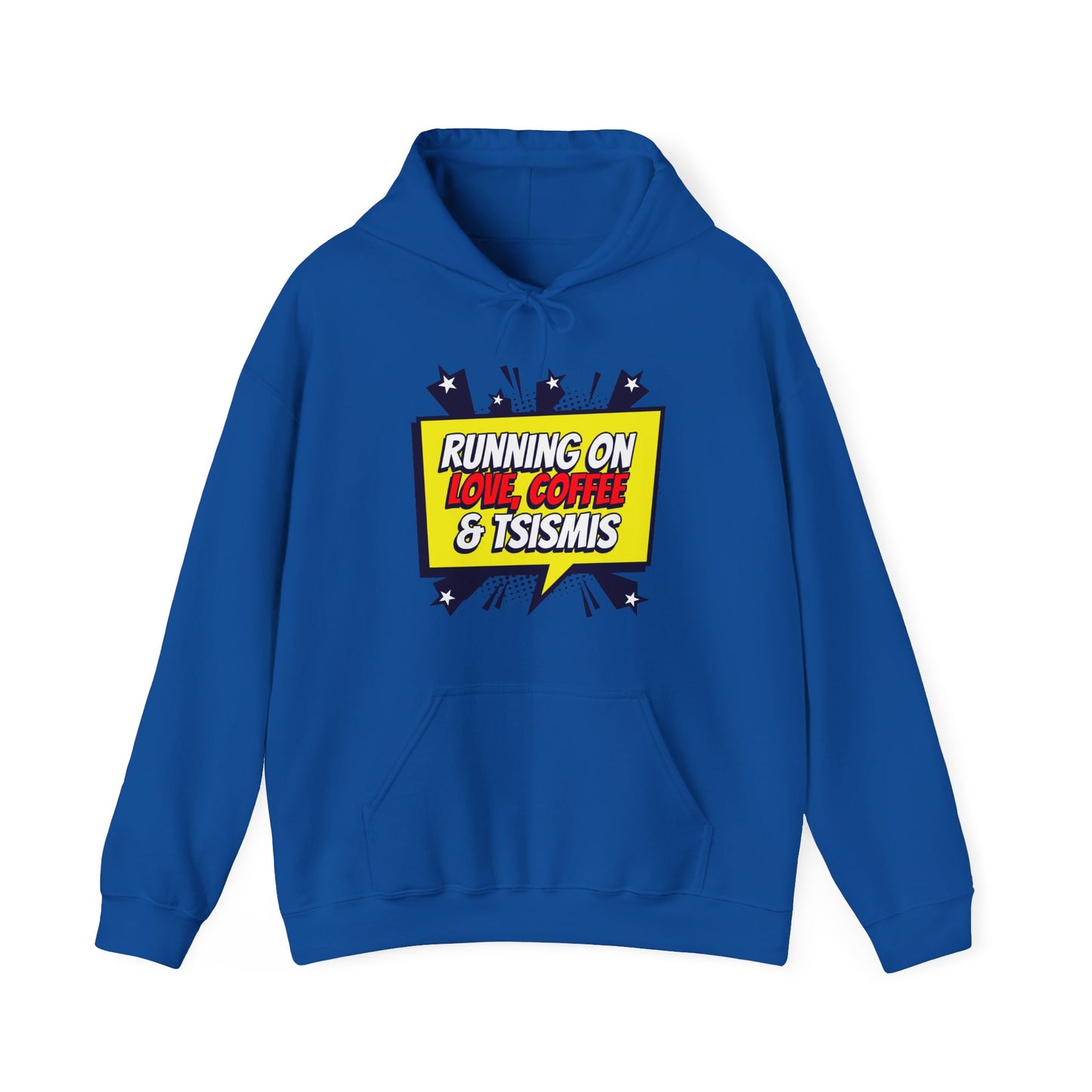 Running on Love, Coffee & Tsismis Hoodie